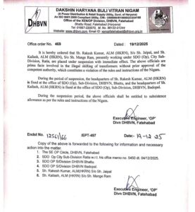 Village transformer.