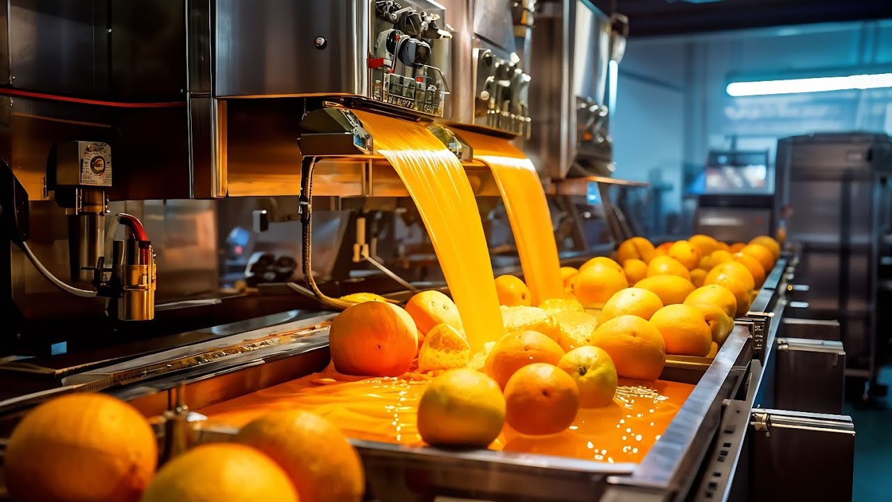 Kinnow juice processing plant